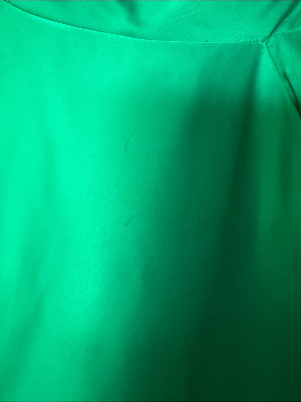 Vintage Emerald Green Strapless A-Line Dress - Picture 7 of 11